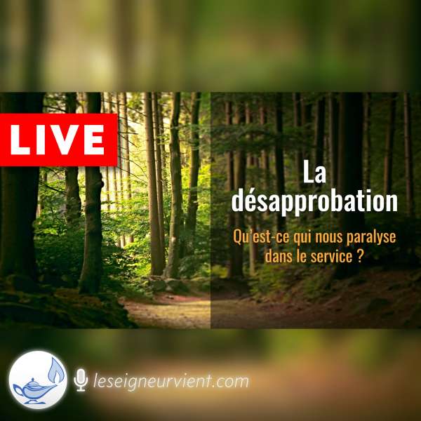 La désapprobation — Qu’est-ce qui nous paralyse dans l’œuvre du service ?