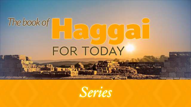 The book of Haggai, for today!